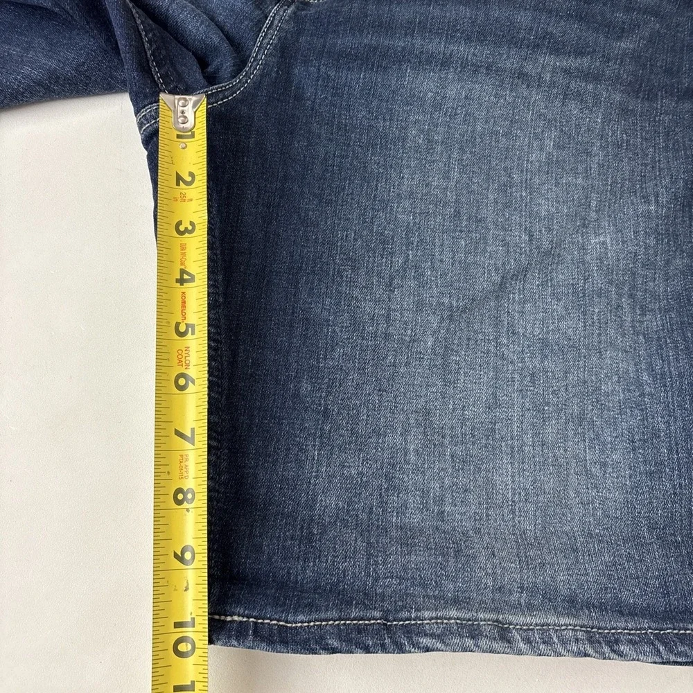 Silver Jeans Co Suki Bermuda Women's Blue Denim Shorts Size 18 New - Picture 6 of 14